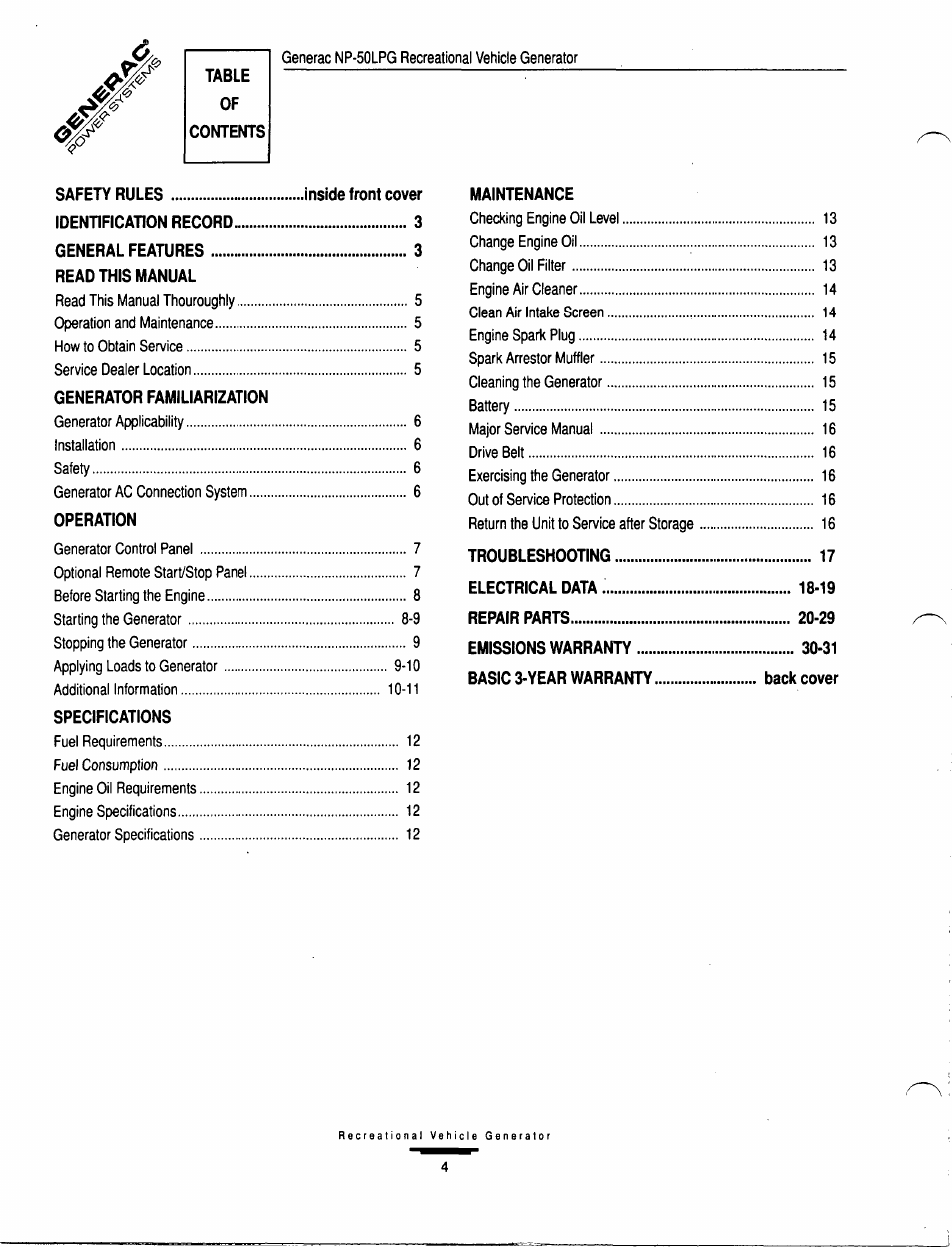 GE A-6451 User Manual | Page 4 / 32
