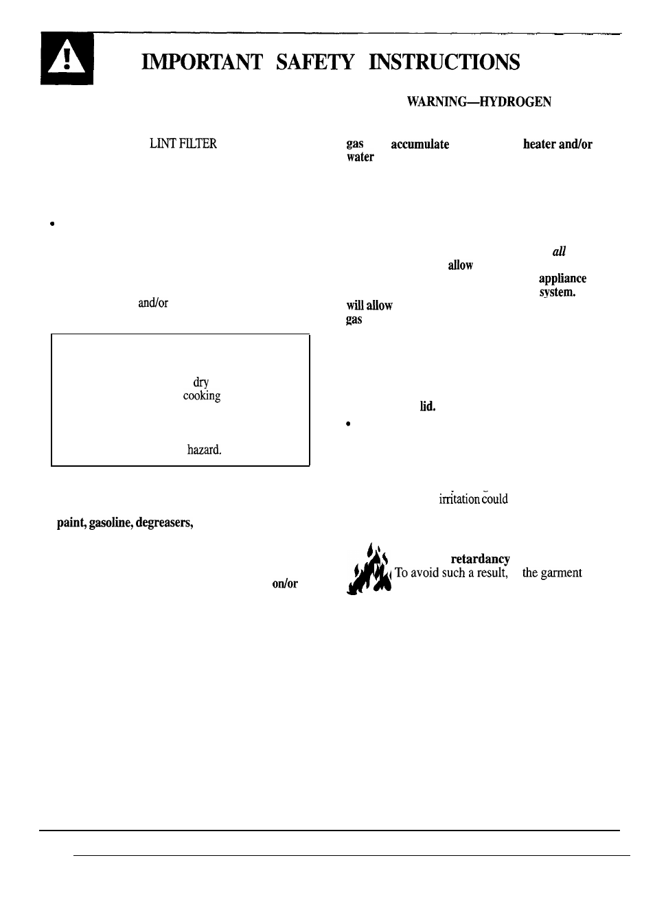 GE WSM2420S User Manual | Page 4 / 28
