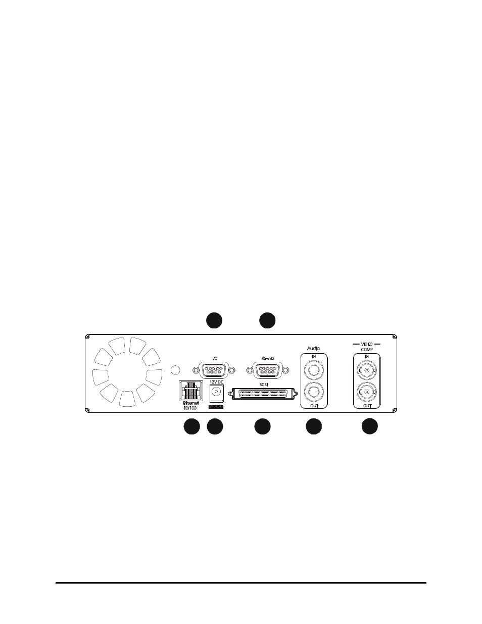7 back panel connections | GE DSR-1000eZ User Manual | Page 9 / 64