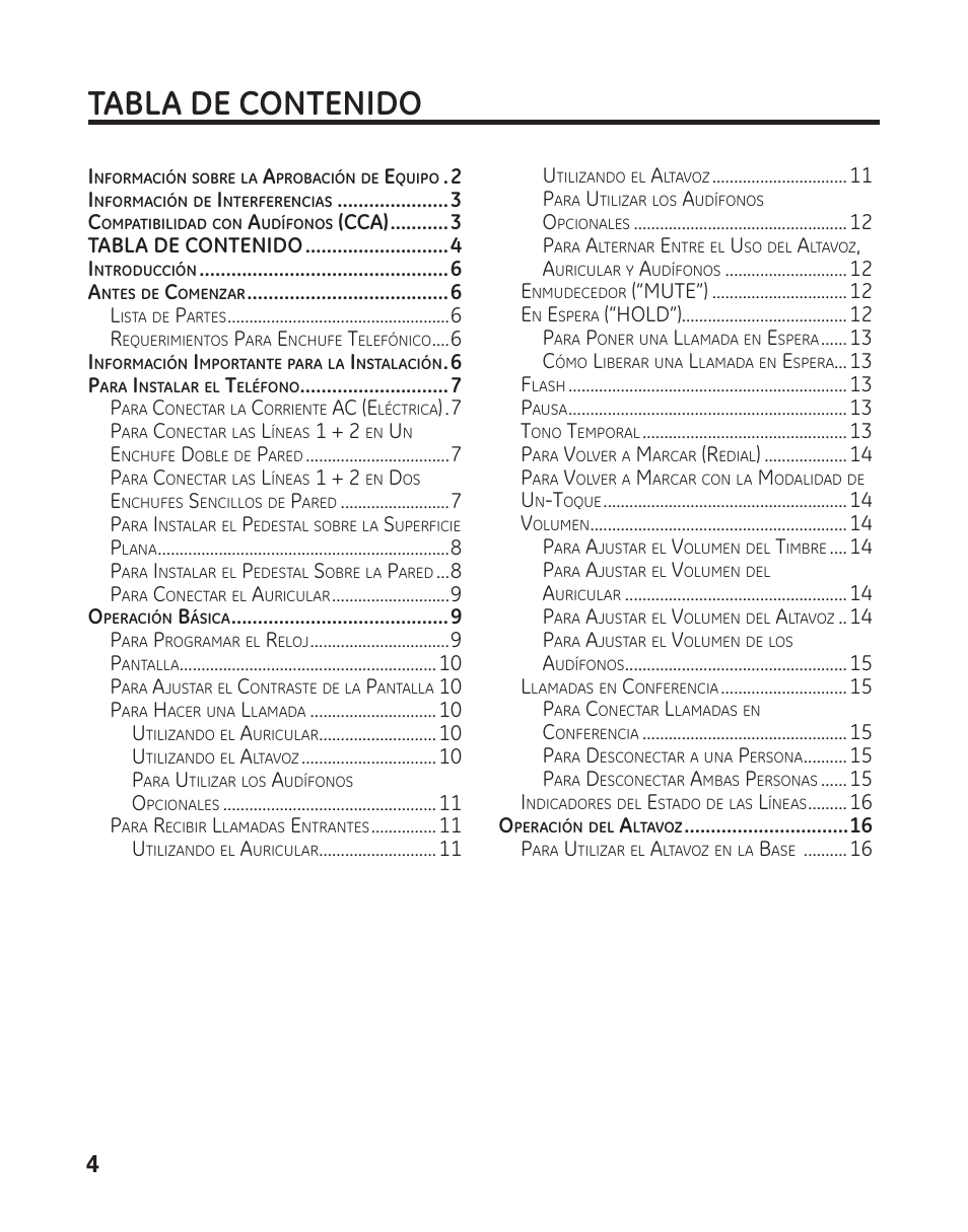 GE 29484 2-Line User Manual | Page 34 / 60