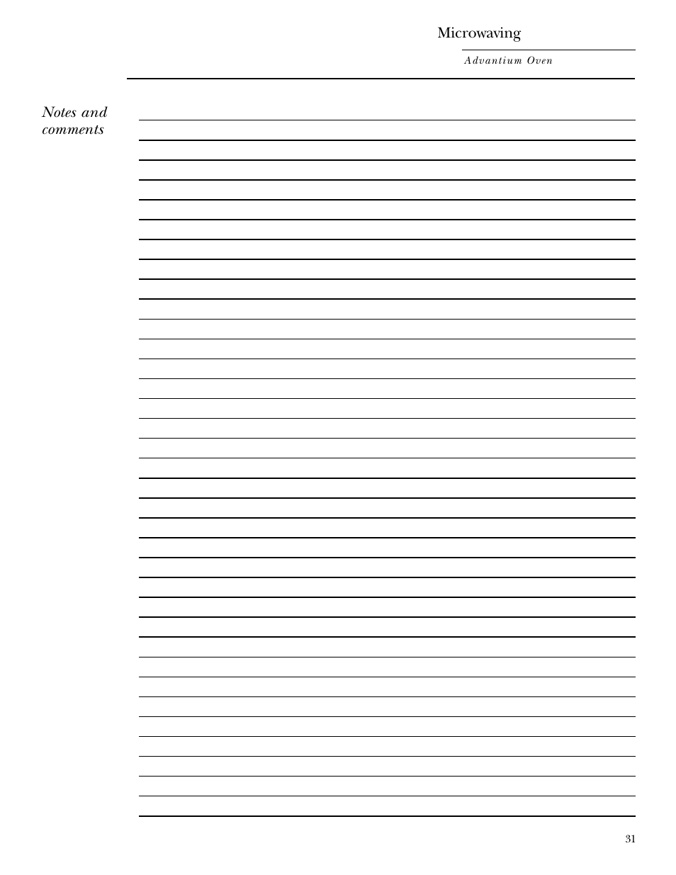 GE ZSC2000 User Manual | Page 31 / 44