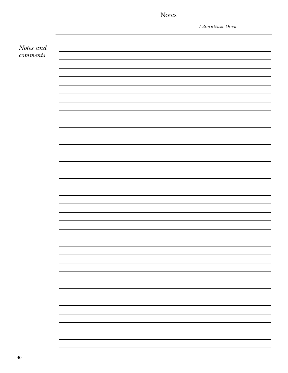GE ZSC2000 User Manual | Page 40 / 44
