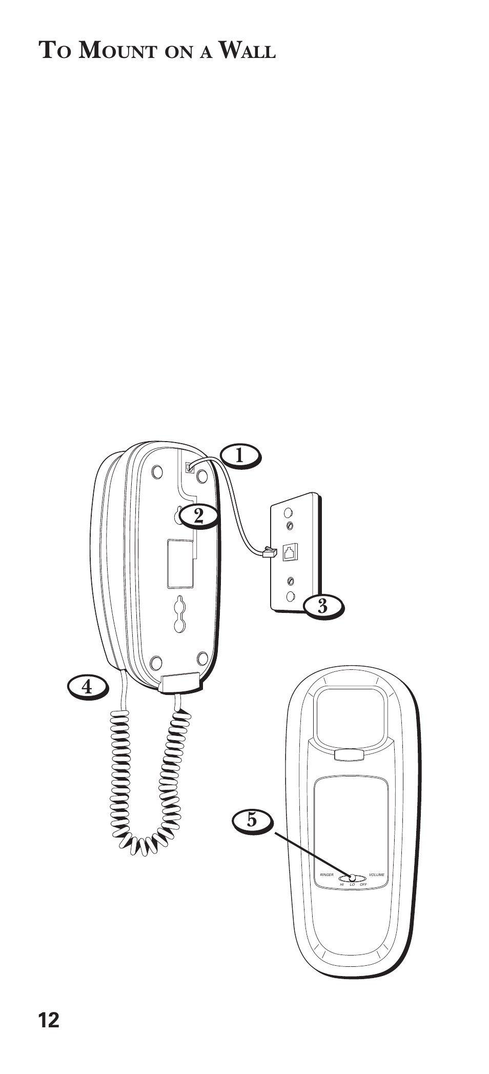 To mount on a wall | GE 15381860 User Manual | Page 12 / 24