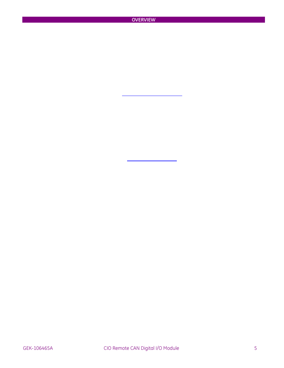 GE GEK-106465A User Manual | Page 6 / 43
