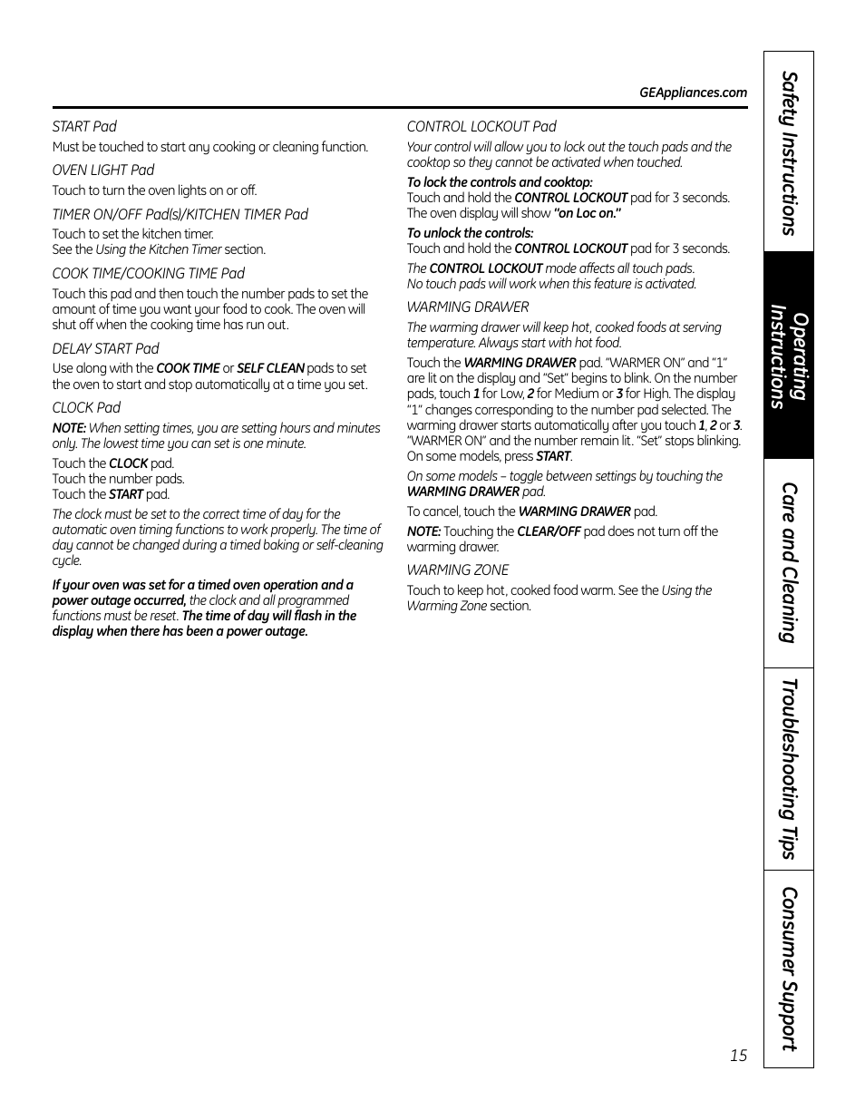 GE 49-80575-1 User Manual | Page 15 / 104