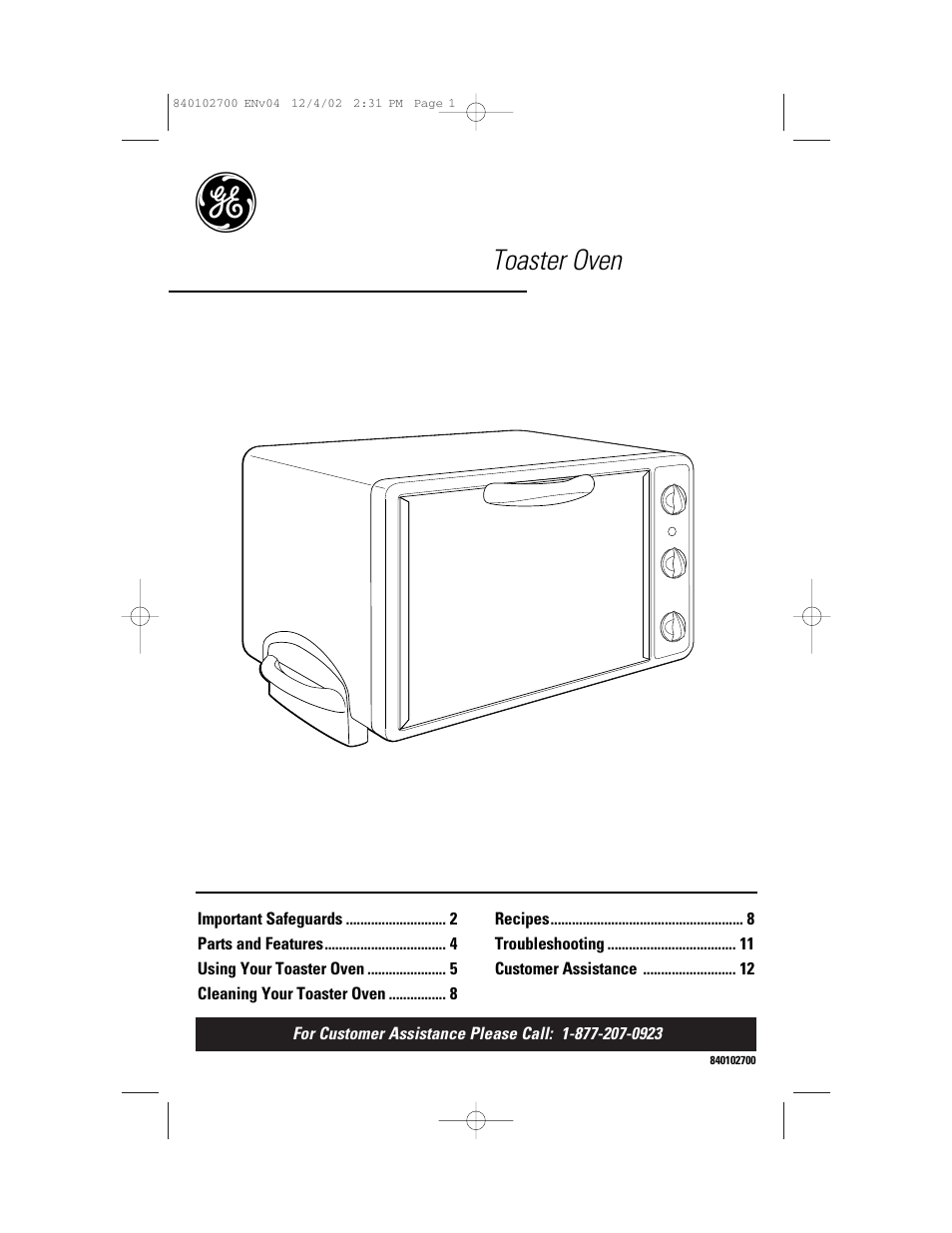 GE 106686 User Manual | 24 pages