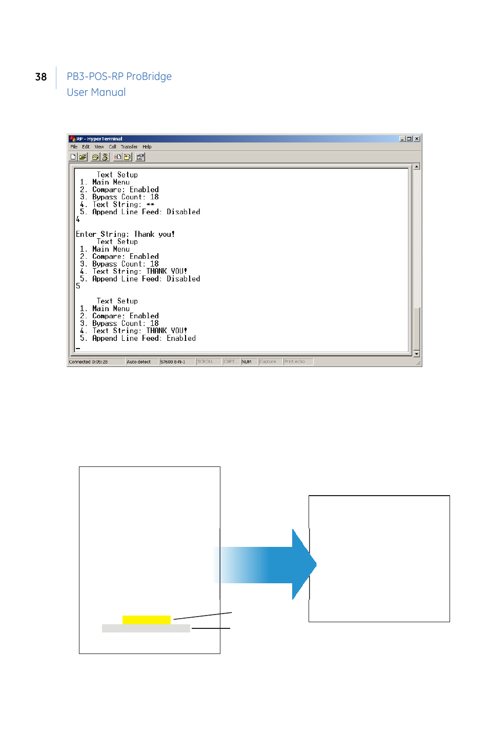 Receipt data stored on hd | GE PB3-POS-RP User Manual | Page 38 / 48