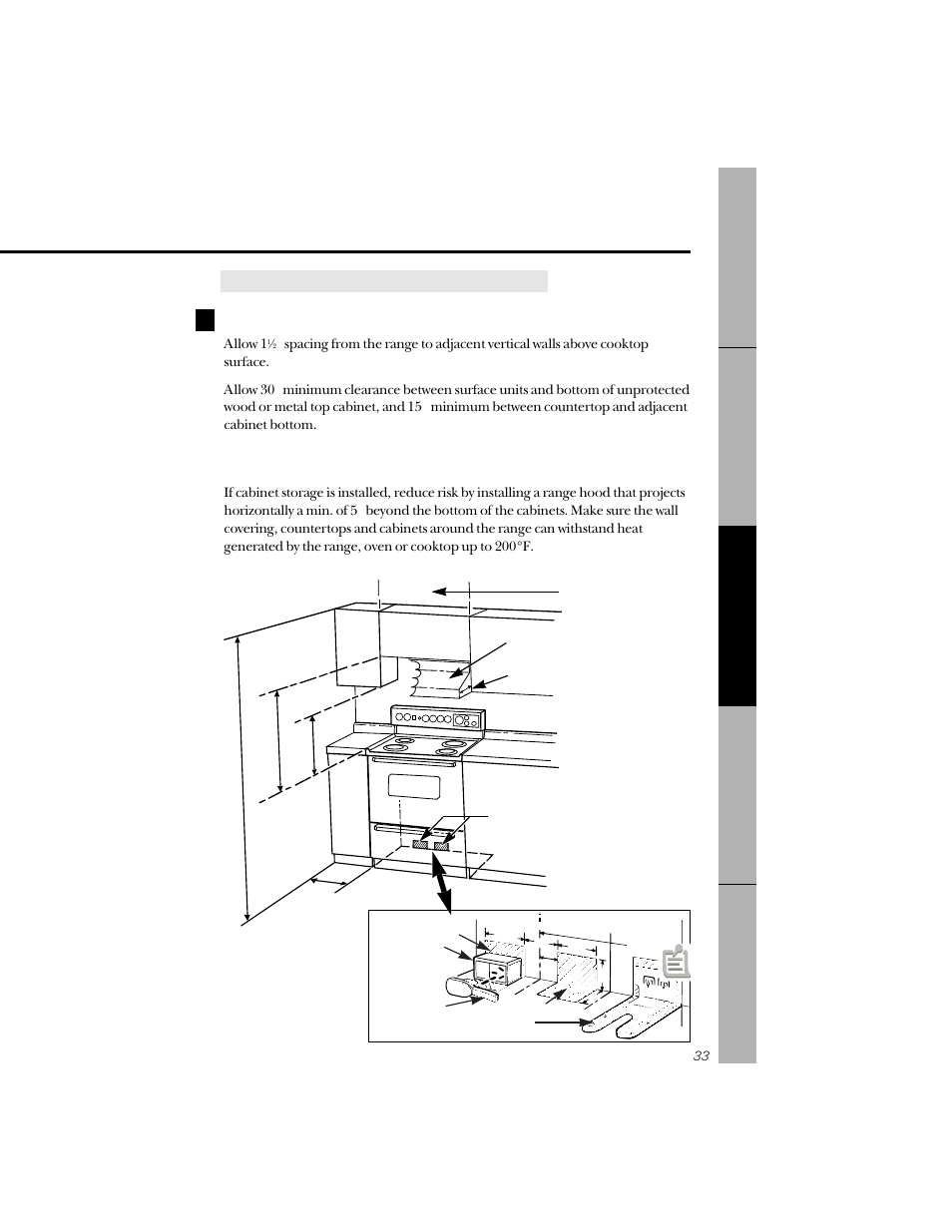 Prepare the opening, Read these instructions completely and carefully | GE 164D3333P071 User Manual | Page 33 / 48