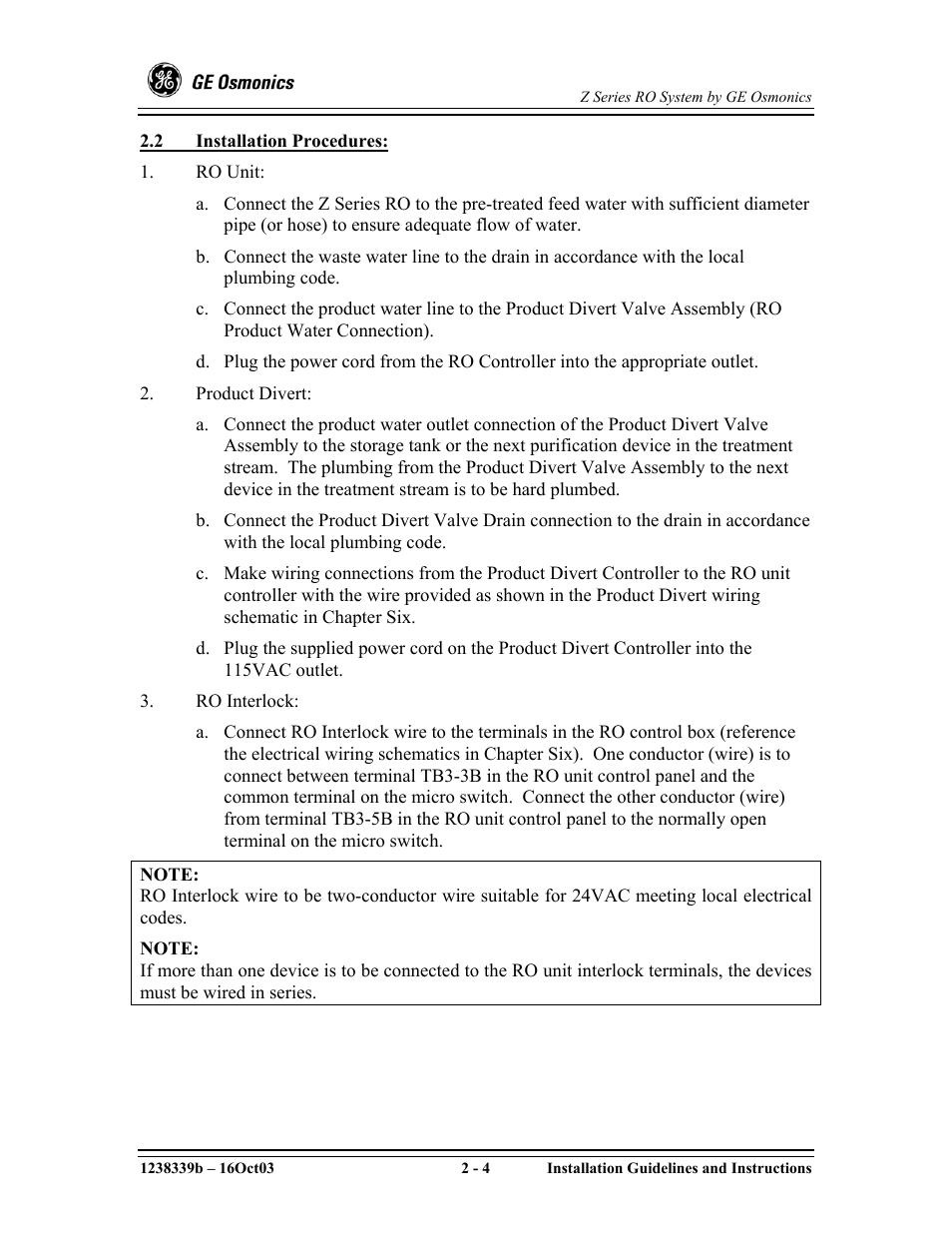 GE Z-14400 User Manual | Page 32 / 128