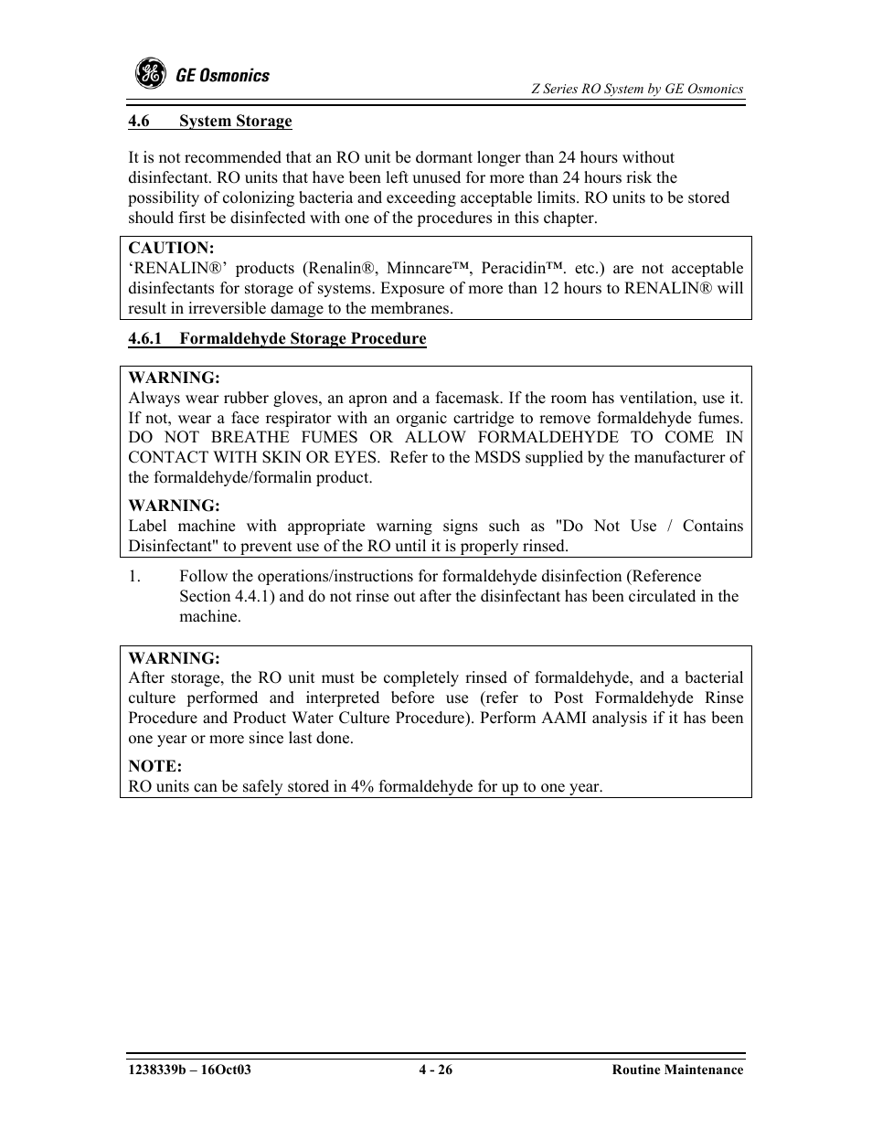 GE Z-14400 User Manual | Page 70 / 128