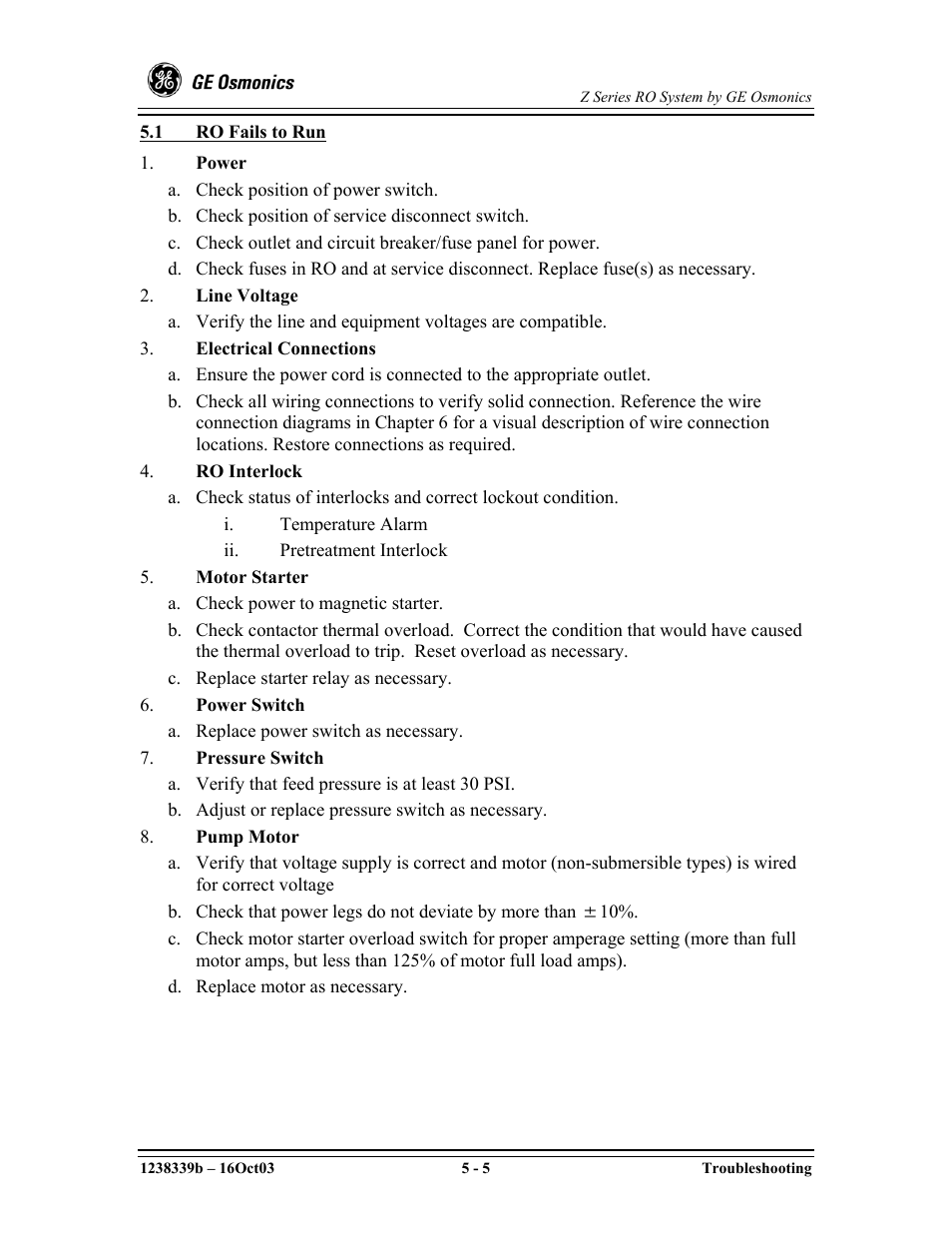 GE Z-14400 User Manual | Page 77 / 128