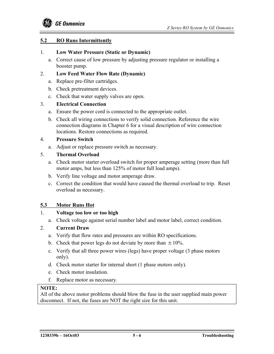 GE Z-14400 User Manual | Page 78 / 128