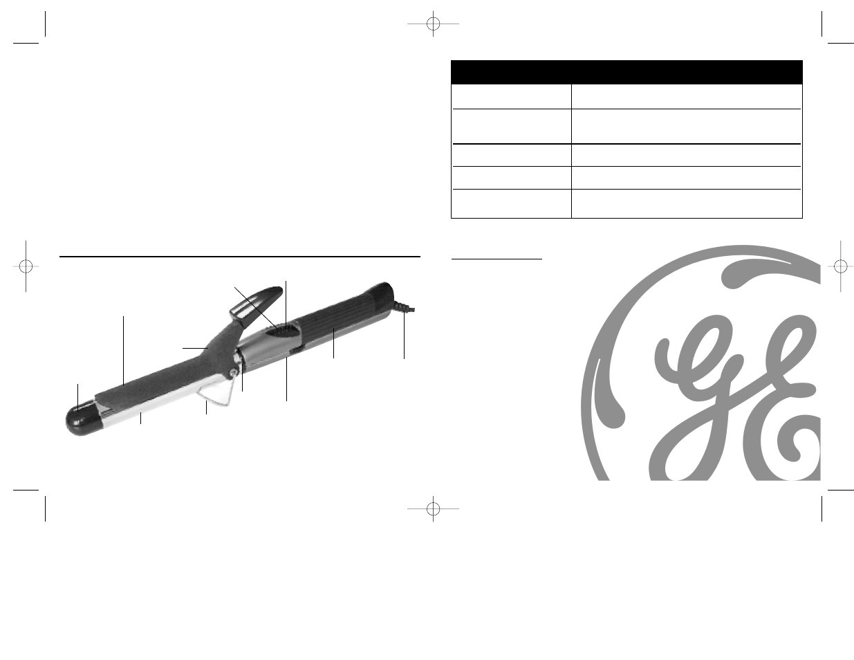 GE 106608 User Manual | Page 16 / 20