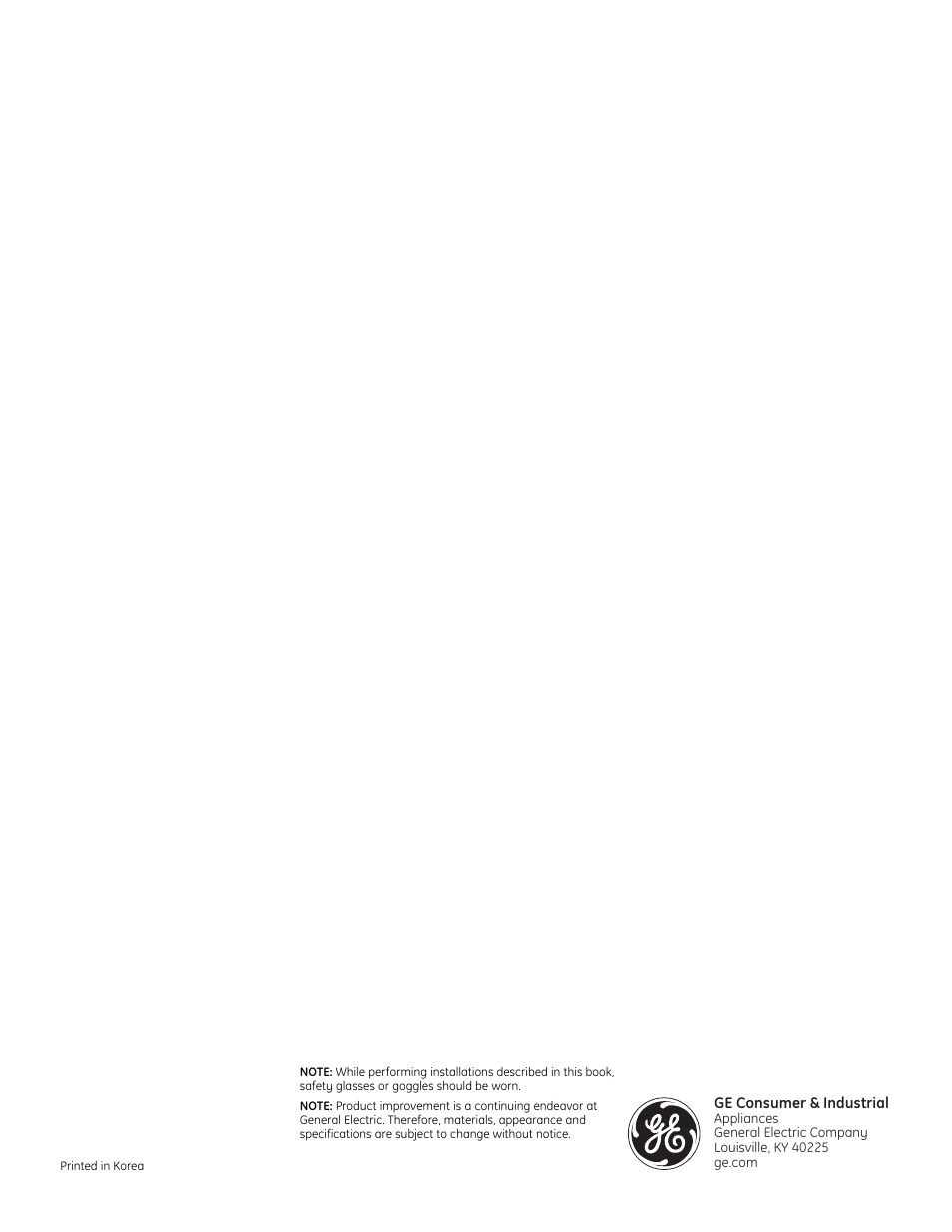 GE Advantium ZSC2202 User Manual | Page 16 / 16