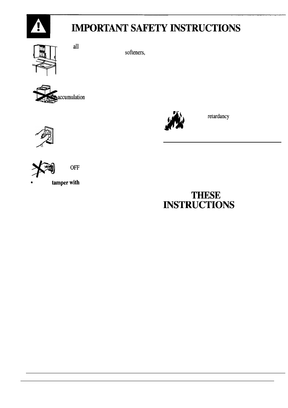 Save 4 | GE WA8616R User Manual | Page 4 / 28