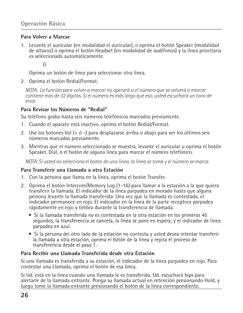 GE 25424 User Manual | Page 70 / 88
