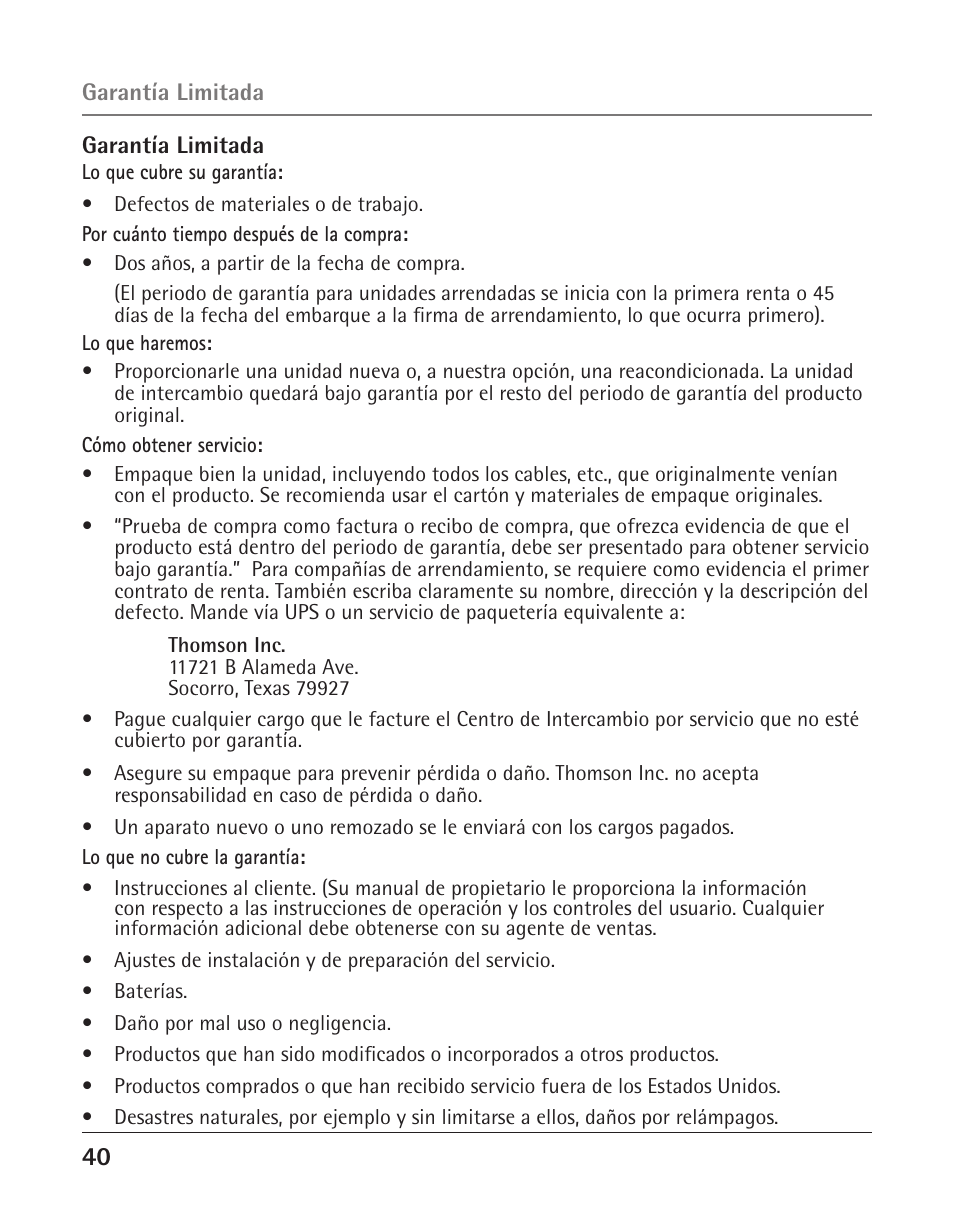 GE 25424 User Manual | Page 84 / 88