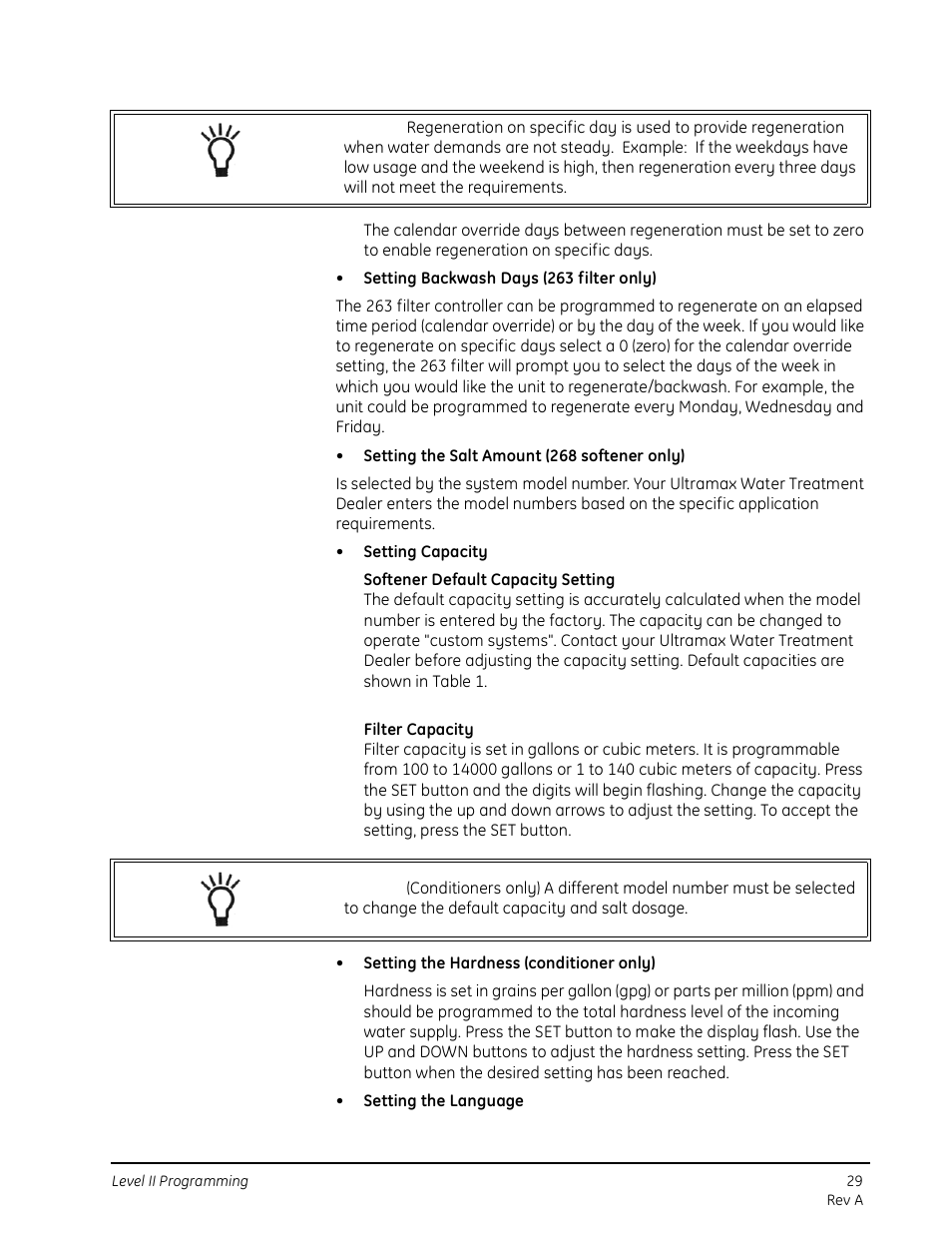 GE 263 User Manual | Page 29 / 44