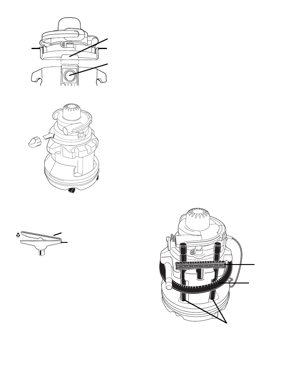 Para guardar los accesorios | GE 71271 User Manual | Page 18 / 22