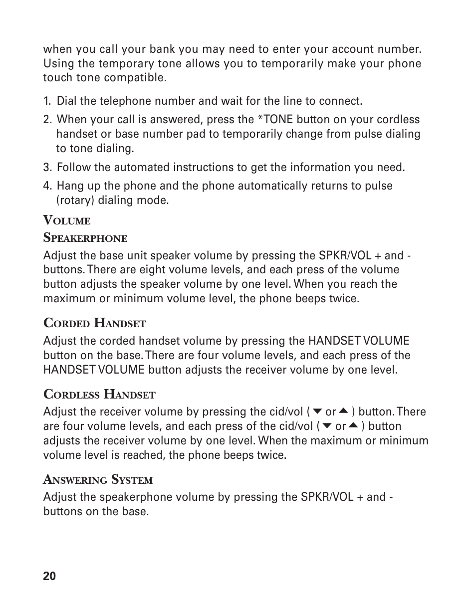 GE 27958 User Manual | Page 20 / 96