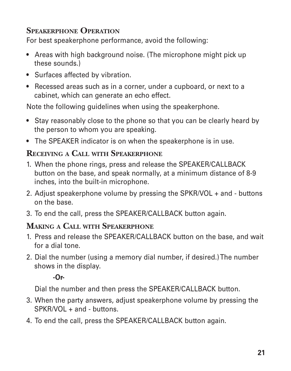 GE 27958 User Manual | Page 21 / 96