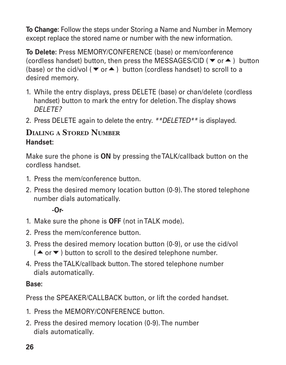 GE 27958 User Manual | Page 26 / 96