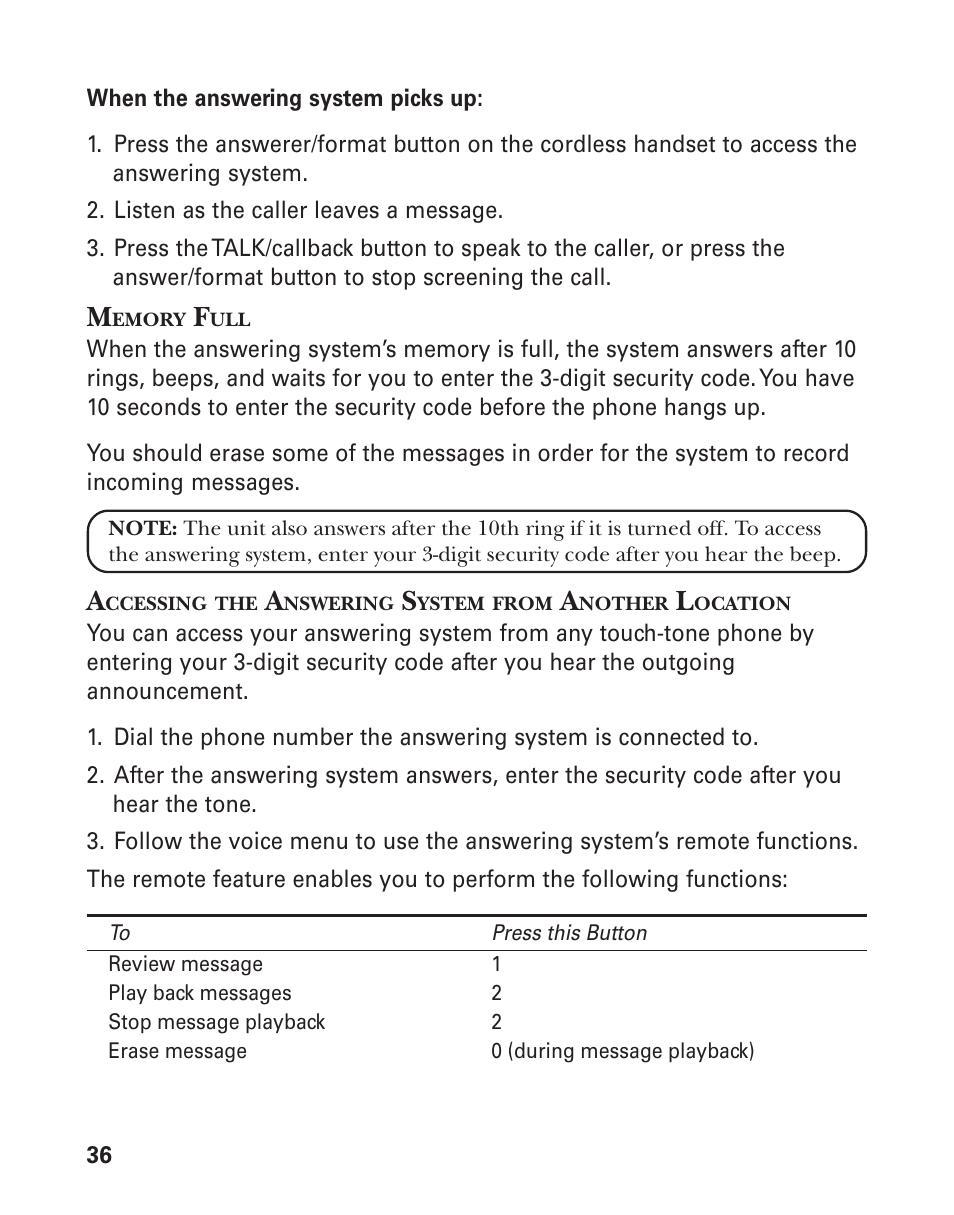 GE 27958 User Manual | Page 36 / 96