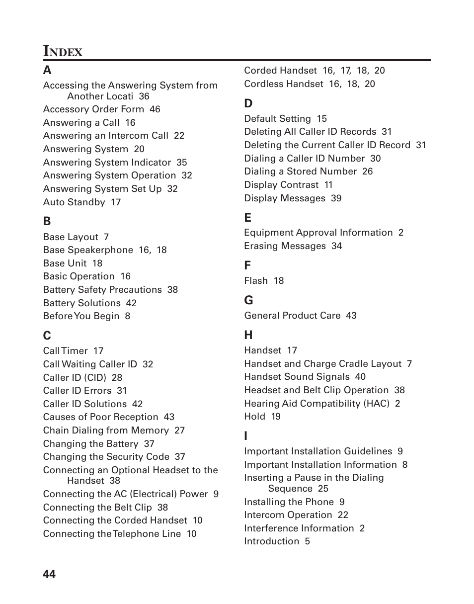 GE 27958 User Manual | Page 44 / 96