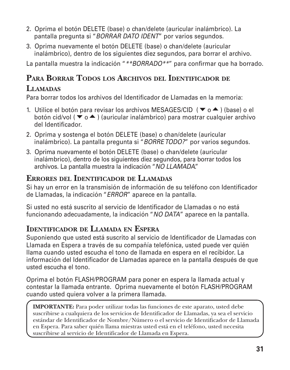 GE 27958 User Manual | Page 79 / 96