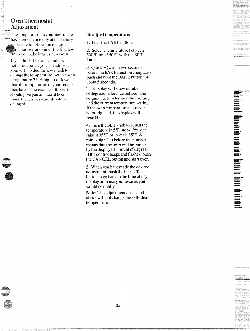 Theniìosiat act inst lìieiìt | GE 49-4992 User Manual | Page 25 / 28
