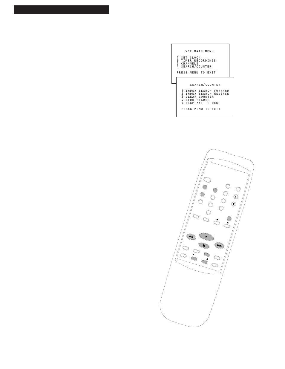 Using the playback features, Picture search, Slow motion | Index search, Playing a tape | GE VG2053/VG4053 User Manual | Page 16 / 32