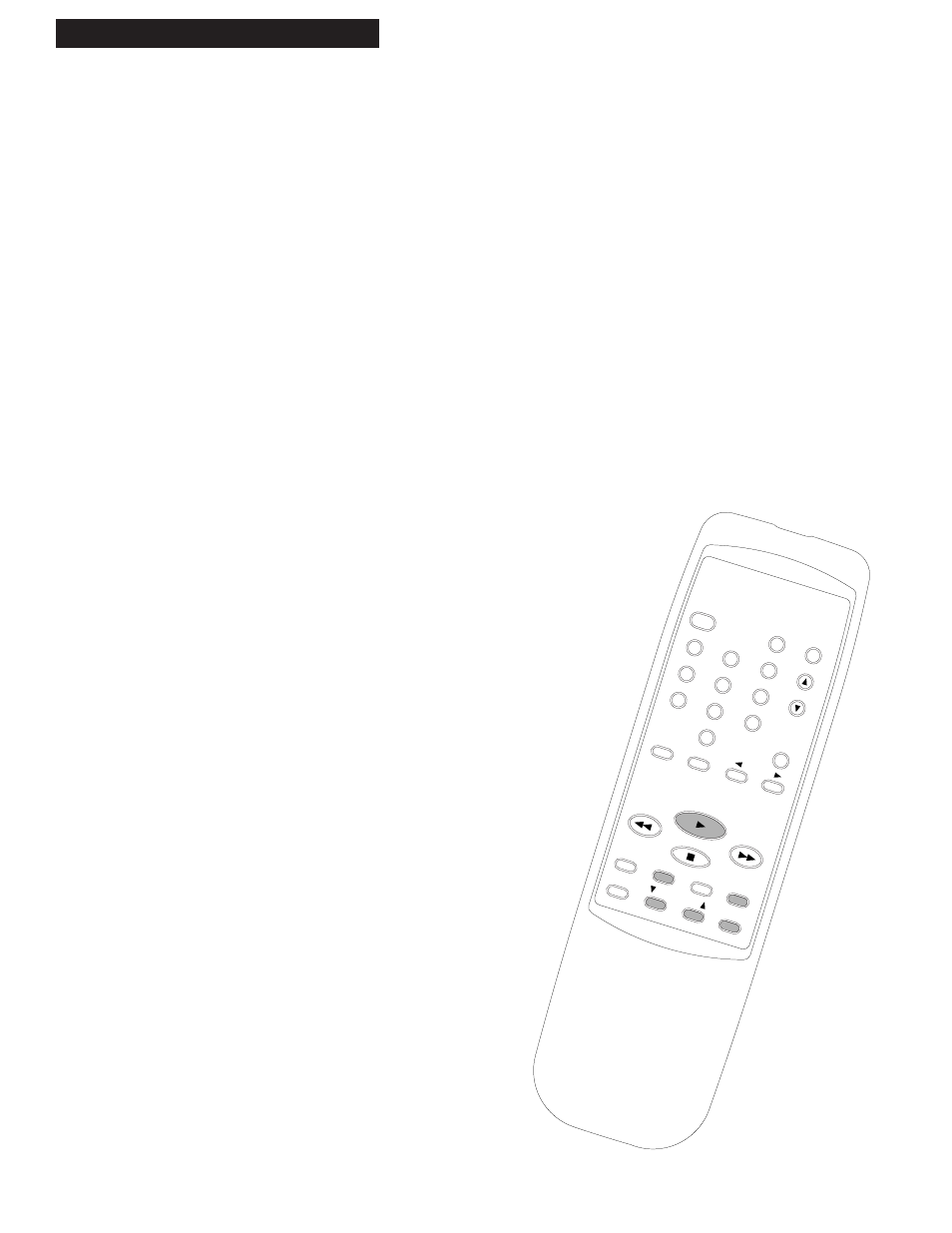 Using the playback features, 15 commercial scan (skip button), Pause for stop action | Frame advance (f. adv button), Automatic tracking, Manual tracking, Playing a tape | GE VG2053/VG4053 User Manual | Page 17 / 32