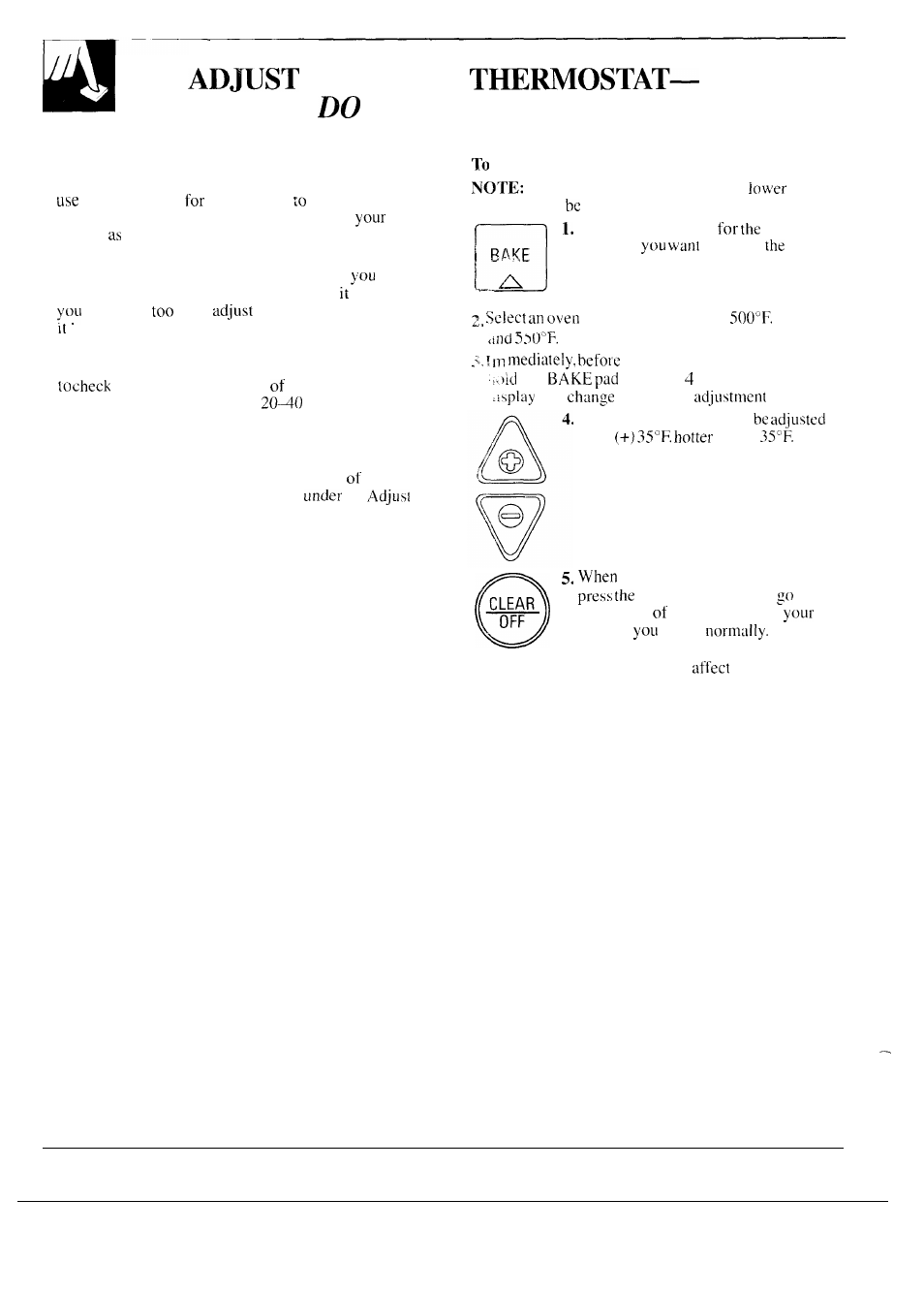 Do/t yourself, The oven, It yourself | GE 164D2966P126 User Manual | Page 22 / 40