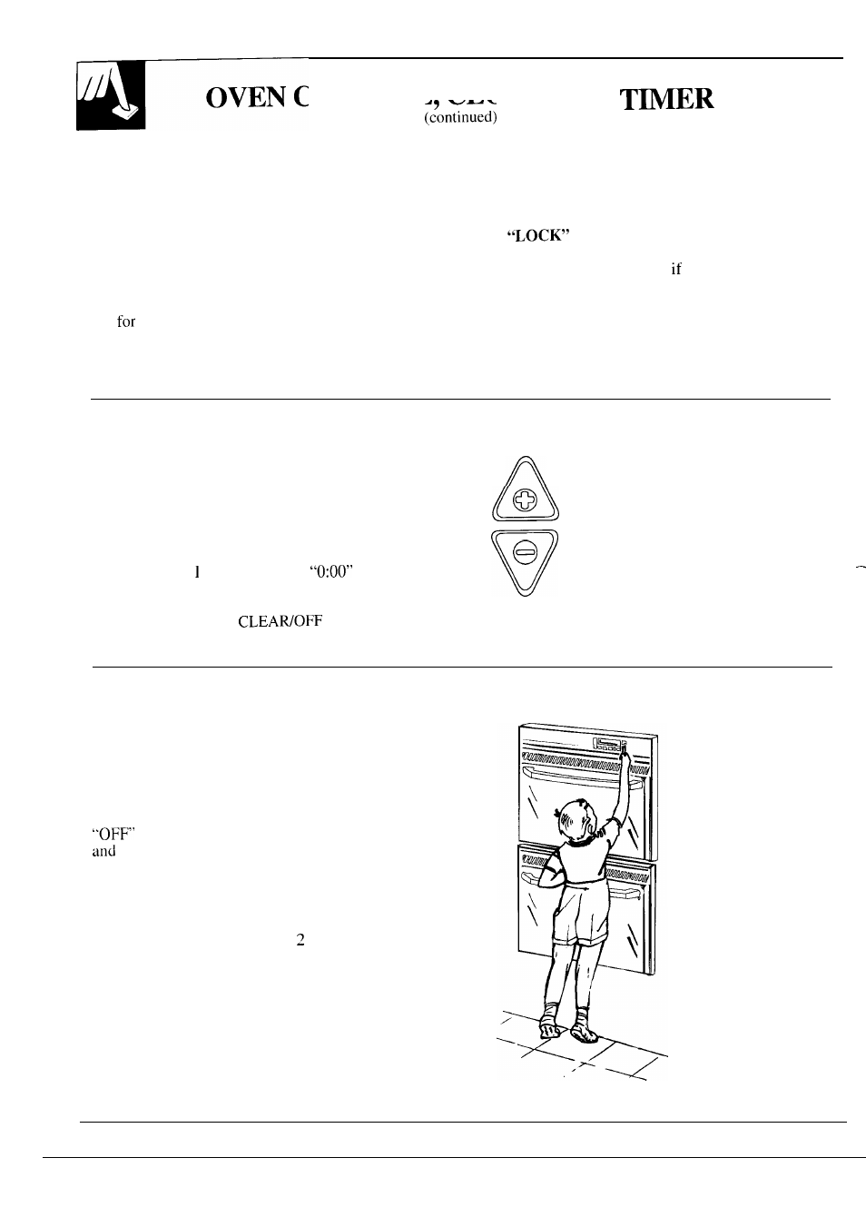 Oven control clock am, Display messages, Increase and decrease pad speed | Child lockout feature | GE 164D2966P126 User Manual | Page 8 / 40