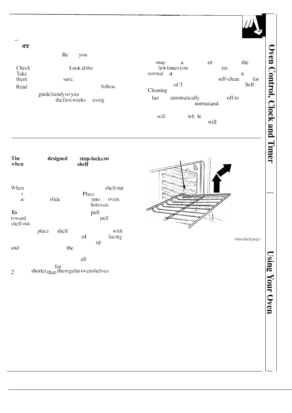 Offset shelf , 12, 16, Shelves , 10, 12, 18, Using your oven | Oven shelves | GE 164D2966P126 User Manual | Page 9 / 40
