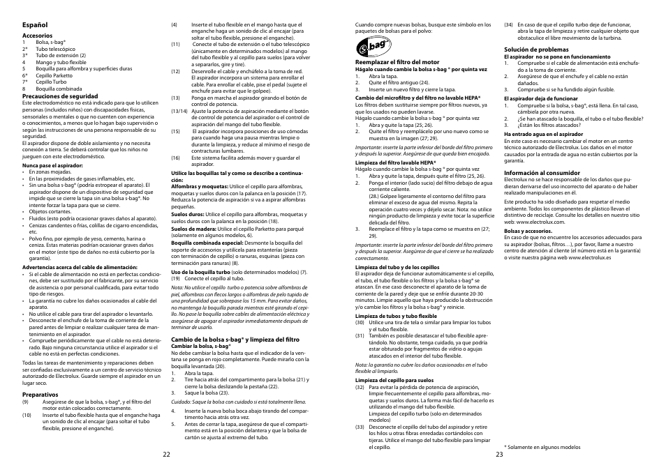 Electrolux ZP 3520 User Manual | Page 13 / 31
