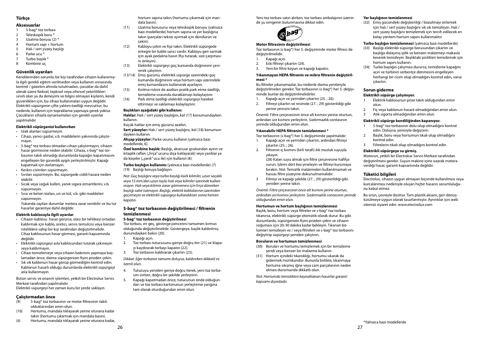 Electrolux ZP 3520 User Manual | Page 15 / 31