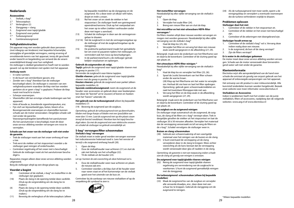 Electrolux ZP 3520 User Manual | Page 16 / 31