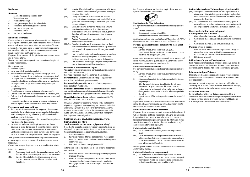 Electrolux ZP 3520 User Manual | Page 19 / 31