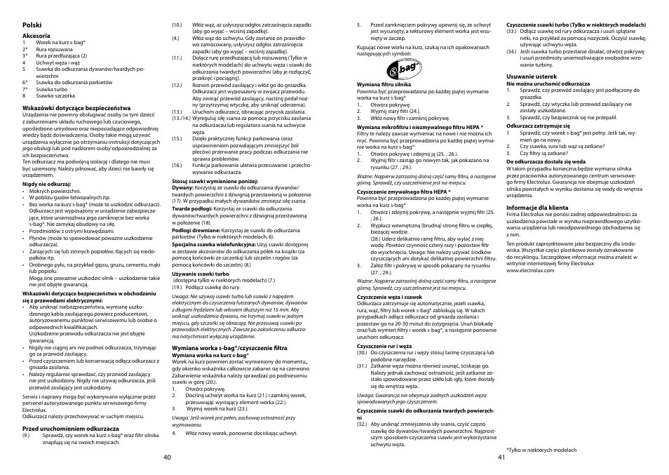 Electrolux ZP 3520 User Manual | Page 22 / 31