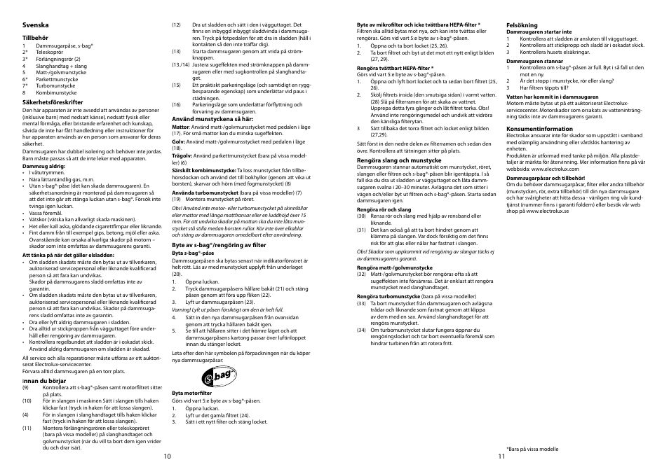 Electrolux ZP 3520 User Manual | Page 7 / 31