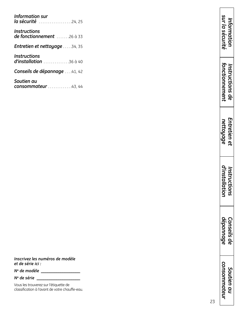 GE GEH50DNSRSA User Manual | Page 23 / 68