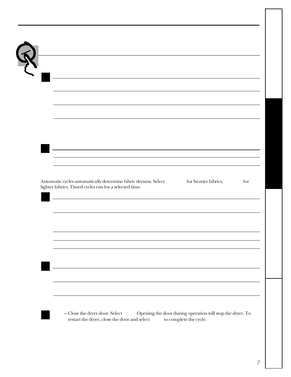 Control settings | GE 333 User Manual | Page 7 / 16