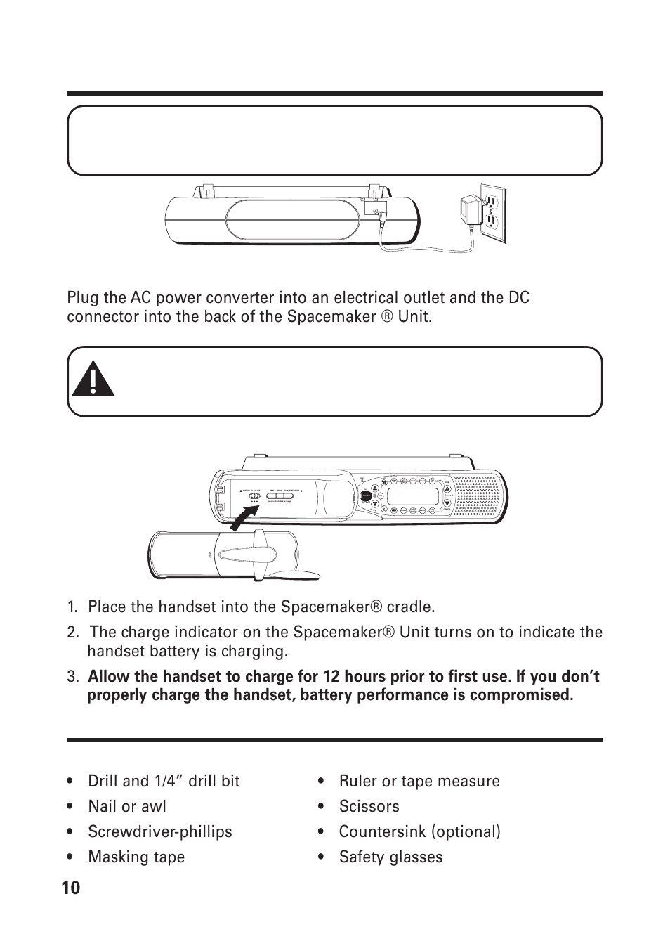 Ac (e, Pacemaker, Nder | Abinet, Ounting, Onnecting, Lectrical, Ower, Harging, Andset | GE 26976 User Manual | Page 10 / 100