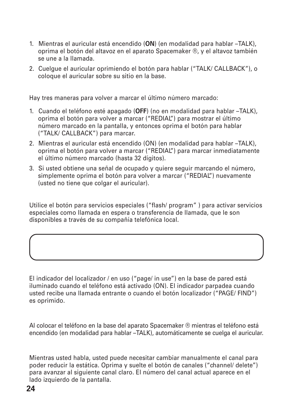 Flash”) | GE 26976 User Manual | Page 74 / 100