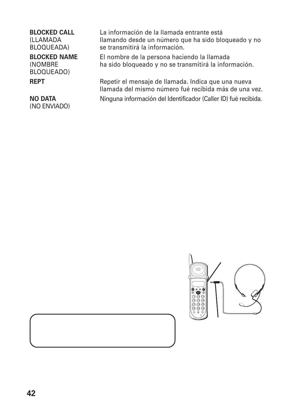 Enchufe del audífono, Clavija del audífono | GE 26976 User Manual | Page 92 / 100