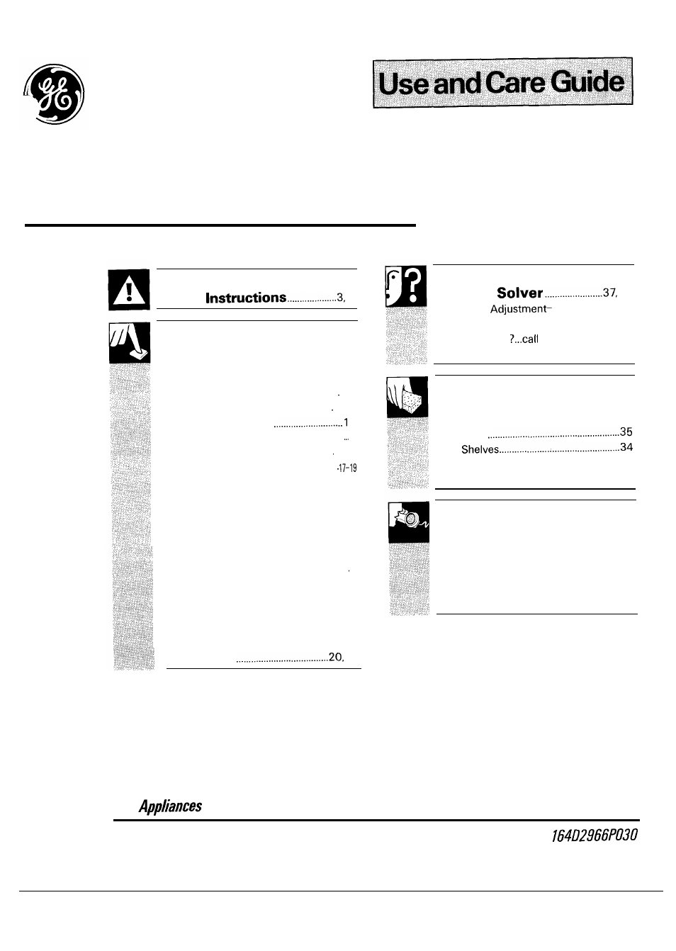 GE 164D2966P030 User Manual | 40 pages