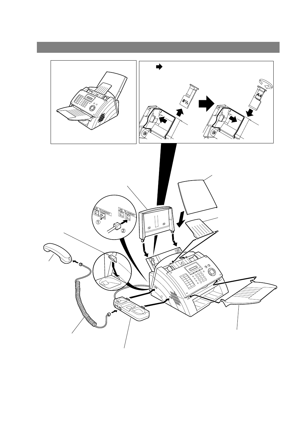 Installing the accessories | GE UF-4000 User Manual | Page 14 / 120