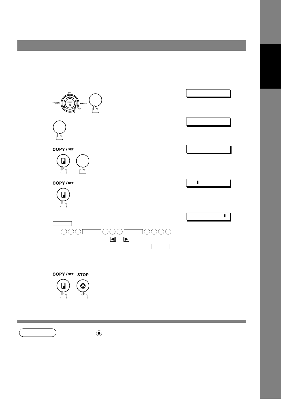 Setting your id number (fax telephone number), User parameters | GE UF-4000 User Manual | Page 25 / 120