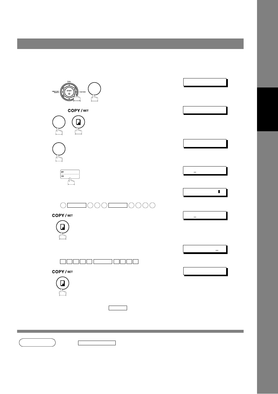 Programming your machine, One-touch/abbreviated dialing numbers, Entering one-touch/abbreviated dialing numbers | GE UF-4000 User Manual | Page 27 / 120